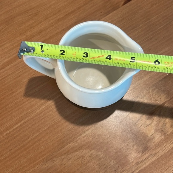 Rae Dunn POUR Black & Cream Polka Dot Creamer. Rare. - Picture 7 of 10